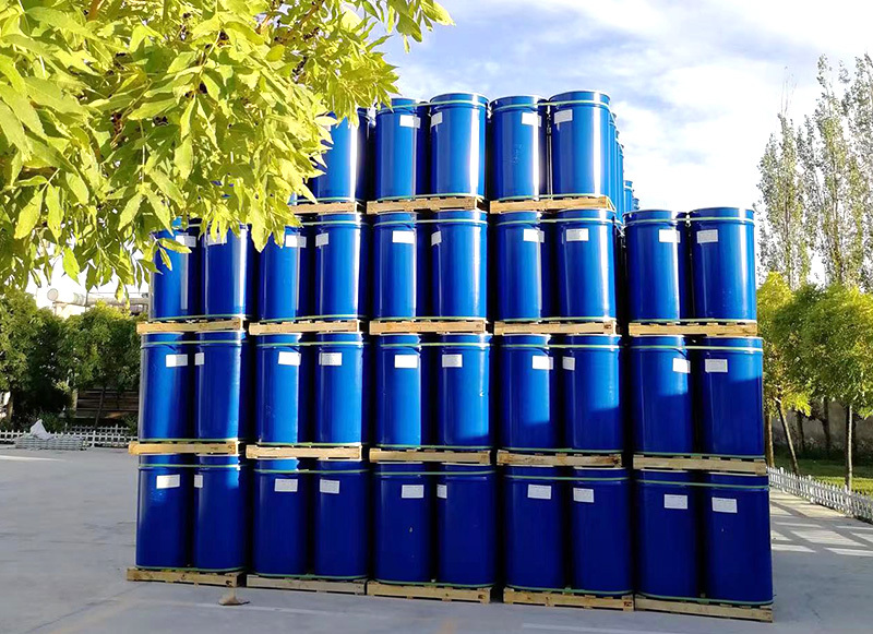 tomato paste in big drum